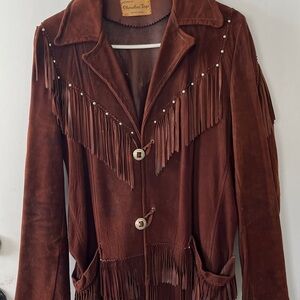Cherokee Brown Leather Jacket Classic Elegance and Comfort